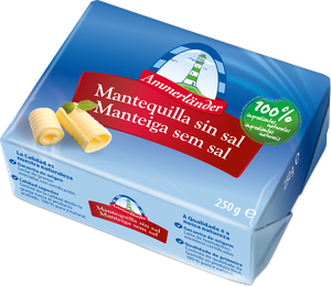 Mantequilla sin sal